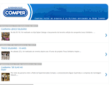 Tablet Screenshot of blog.comper.com.br